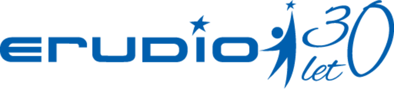 partners/Erudio-logotip-30-let-vodoraven-moder-512px